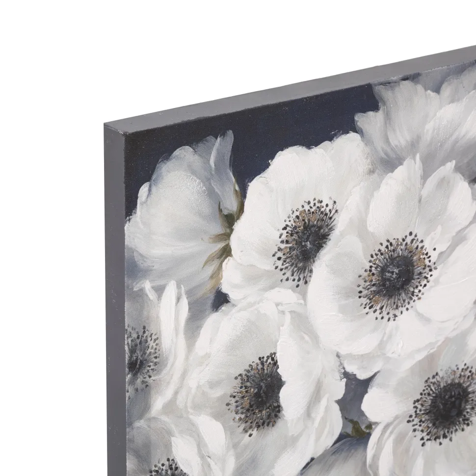 Atmosphera Toile Fleur D.38X38Cm