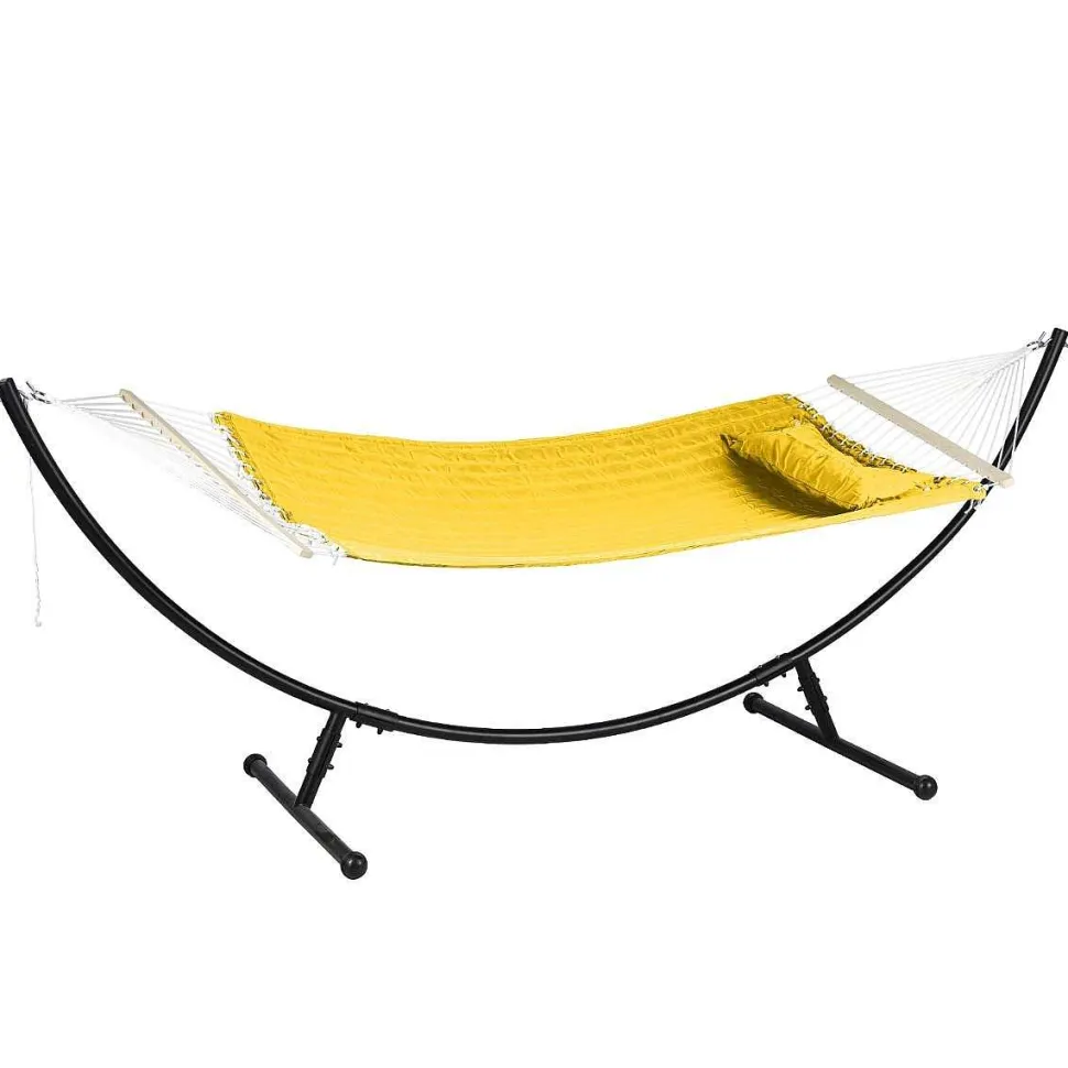 Toile Hamac Akio Matelasse Moutarde