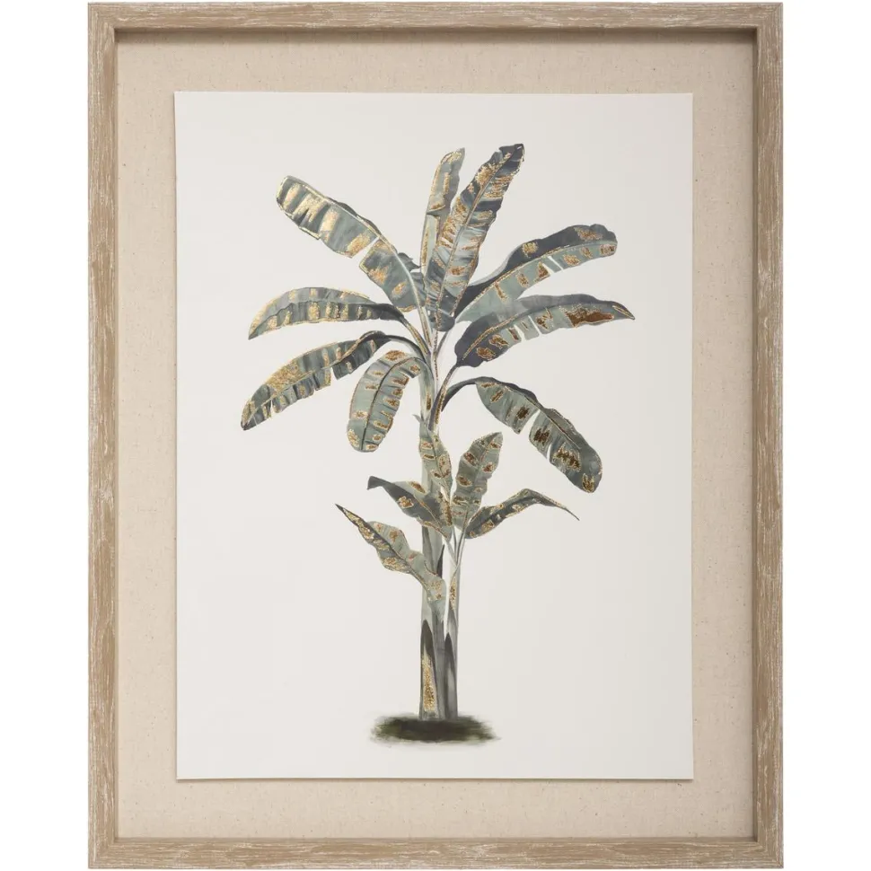 maxibazar Toile Imprime Arbre Cadre 40X50Cm