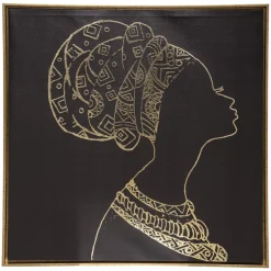 Atmosphera Toile Imprimee Femme D.78X78Cm