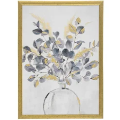 Atmosphera Toile Imprimee Fleur D.50X70Cm