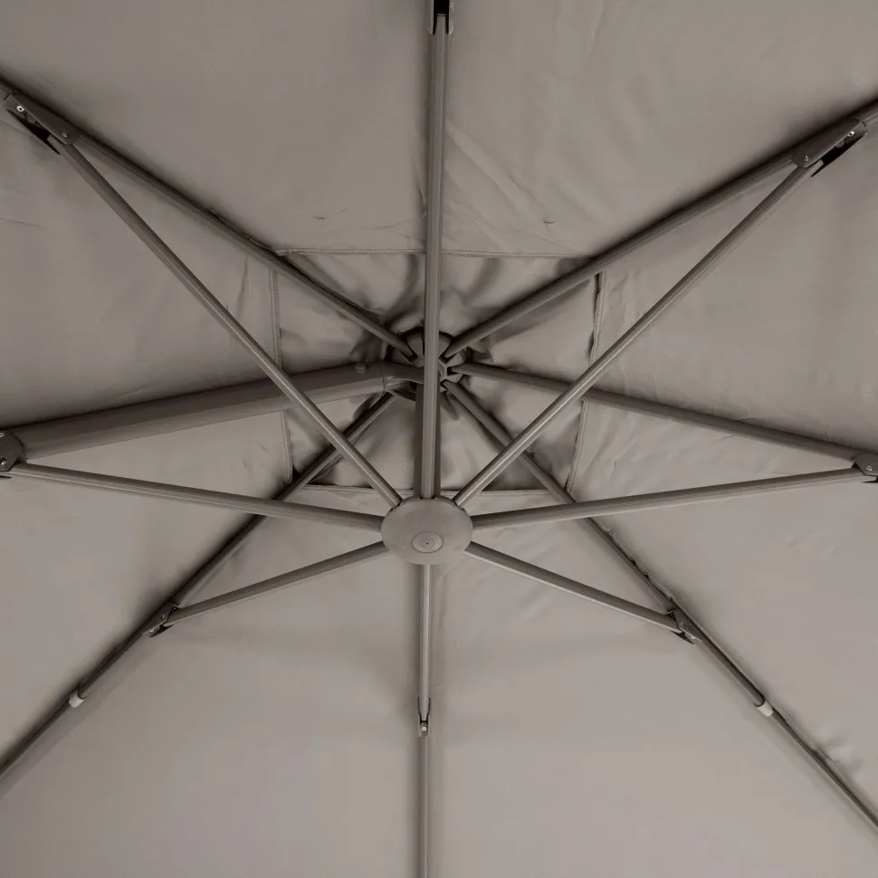 Toile Parasol Elea Inclinable 3X3M Noisette