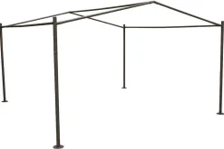 Tonnelle Abri Certeli 4X4M Ardoise