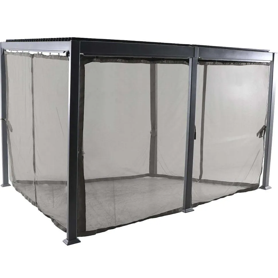 Tonnelle Avila Rail 4X3M Graphite