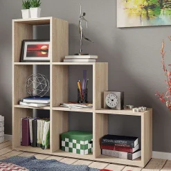 Trio Bibliotheque 3 Niveaux Naturel