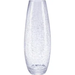 Atmosphera Vase Bombe Craquele H.40Cm