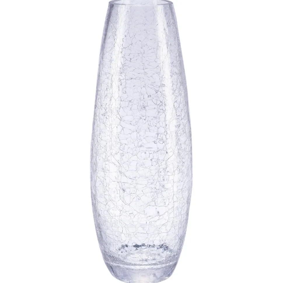 Atmosphera Vase Bombe Craquele H.40Cm