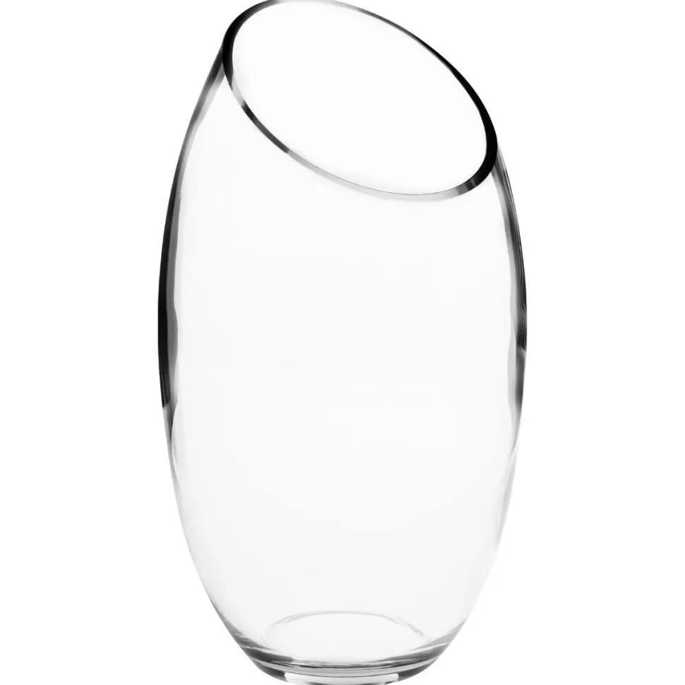 Atmosphera Vase Bombe Transparent D.14.5X27.5Cm