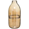 maxibazar Vase Bouteille Line Shine H.30Cm