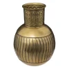 maxibazar Vase Metal Dore Night H.31.5Cm