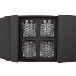 Verre A Whisky X4 En Coffret