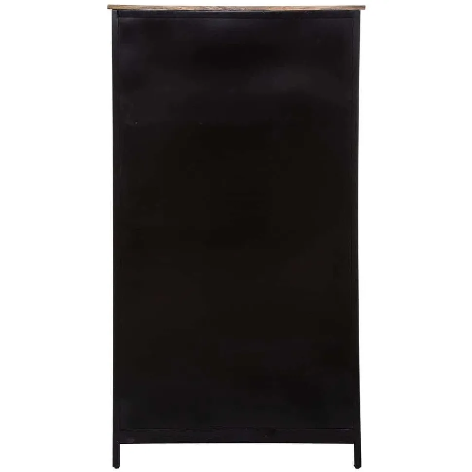 Vitrine Bibliotheque 2 Portes Tibo