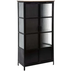 Vitrine Bibliotheque 2 Portes Tibo