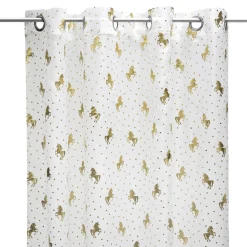 Atmosphera Voilage Licorne 140X250Cm