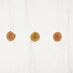 Atmosphera Voilage Pompons Rose Ocre